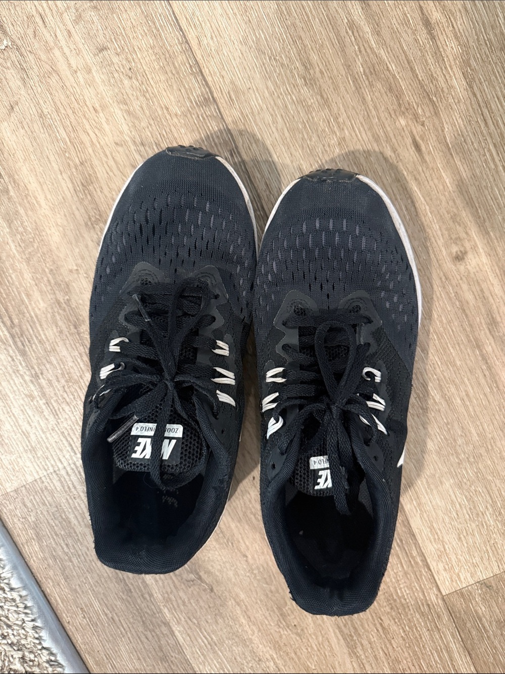Nike Black and White Athletic Sneakers